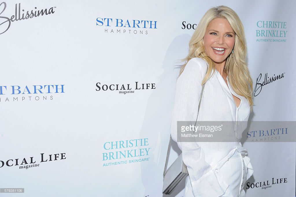 christie brinkley exfoliation secret, how does christie brinkley look so young