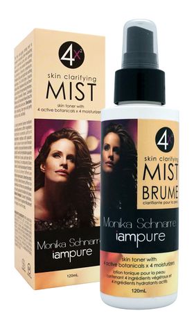 Monika Schnarre iampure Skin Clarifying Mist, hydrating toner, clear skin, acne prone, adult acne