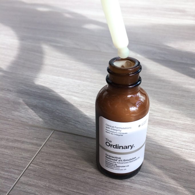 granactive retinoid 2 emulsion, the ordinary, product review, pop the pimple acne blog, clear skin advice, how to get rid of acne